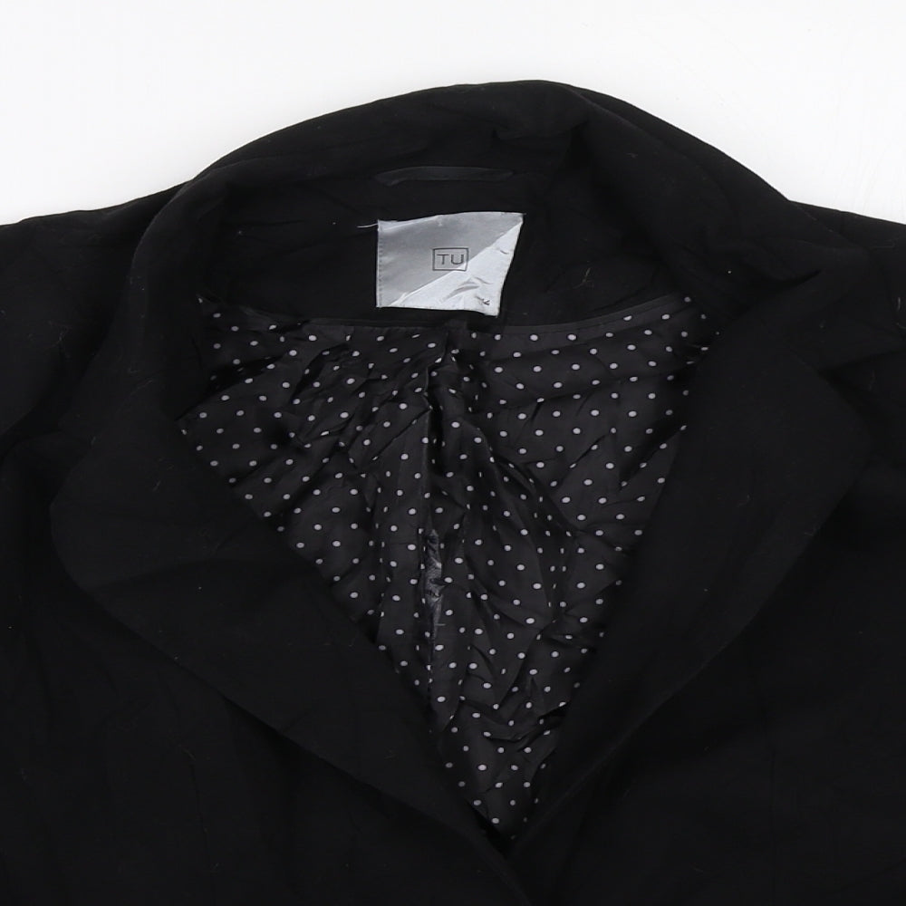 TU Womens Black   Jacket Blazer Size 14
