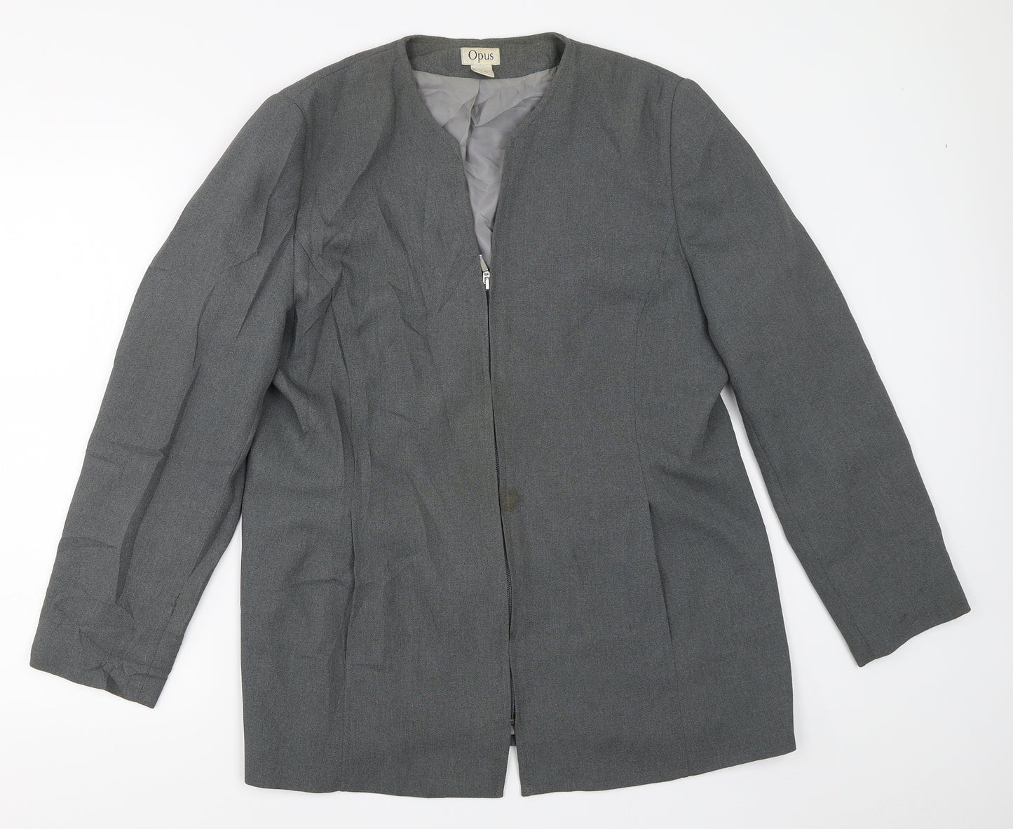 OPUS Womens Grey   Jacket  Size 16