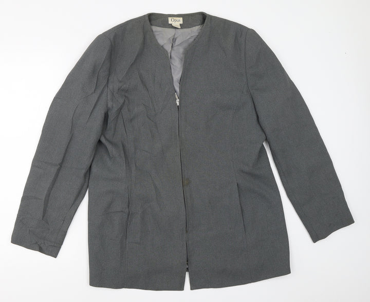 OPUS Womens Grey   Jacket  Size 16