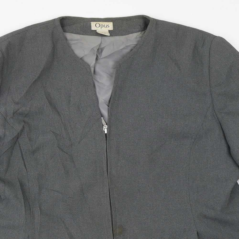 OPUS Womens Grey   Jacket  Size 16