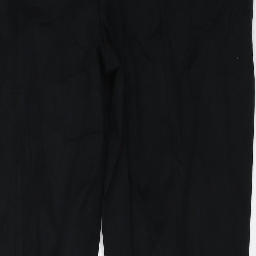 Marks and Spencer Womens Black   Capri Trousers Size 18 L28.5 in
