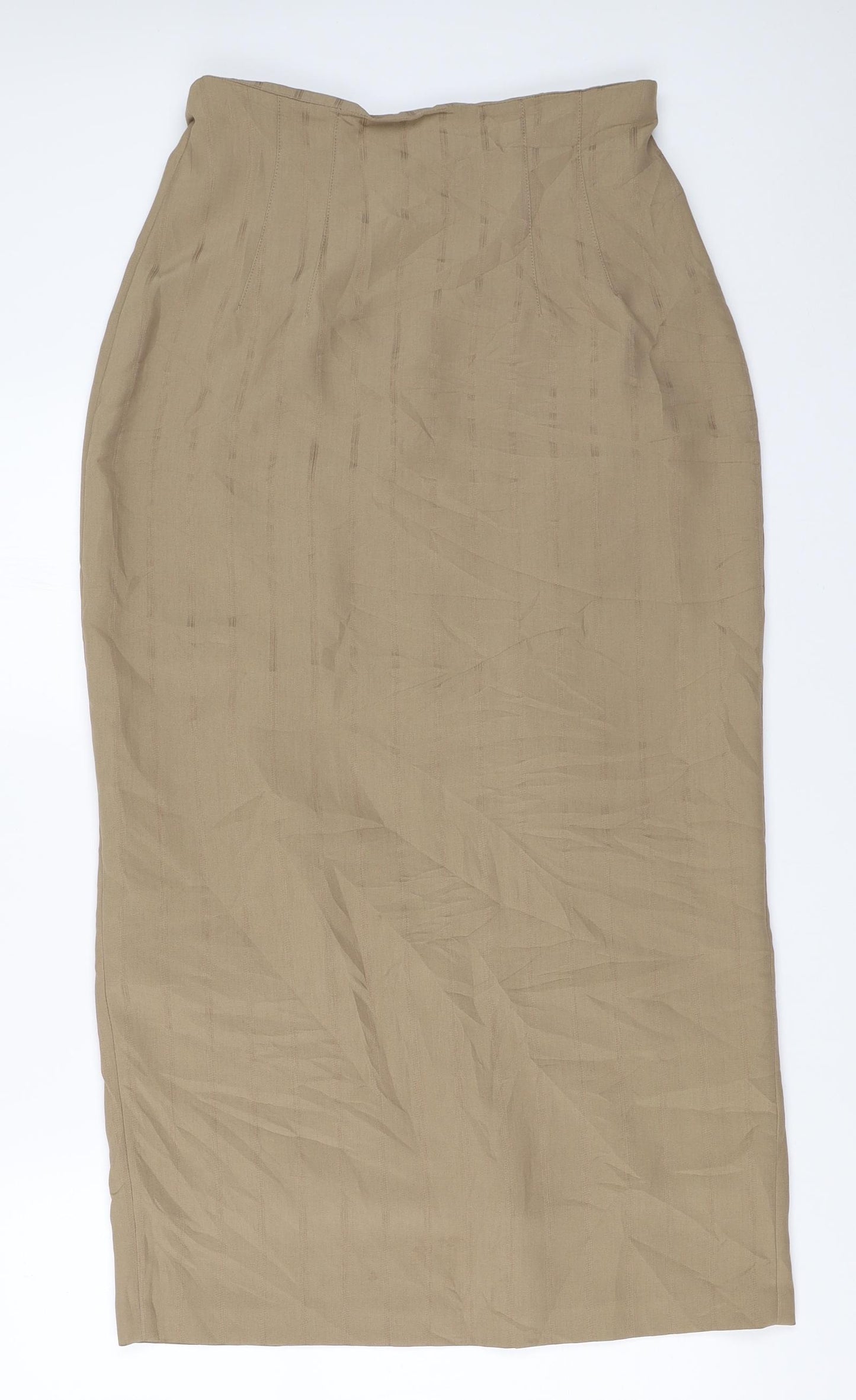 Wallis Womens Beige   Straight & Pencil Skirt Size 12