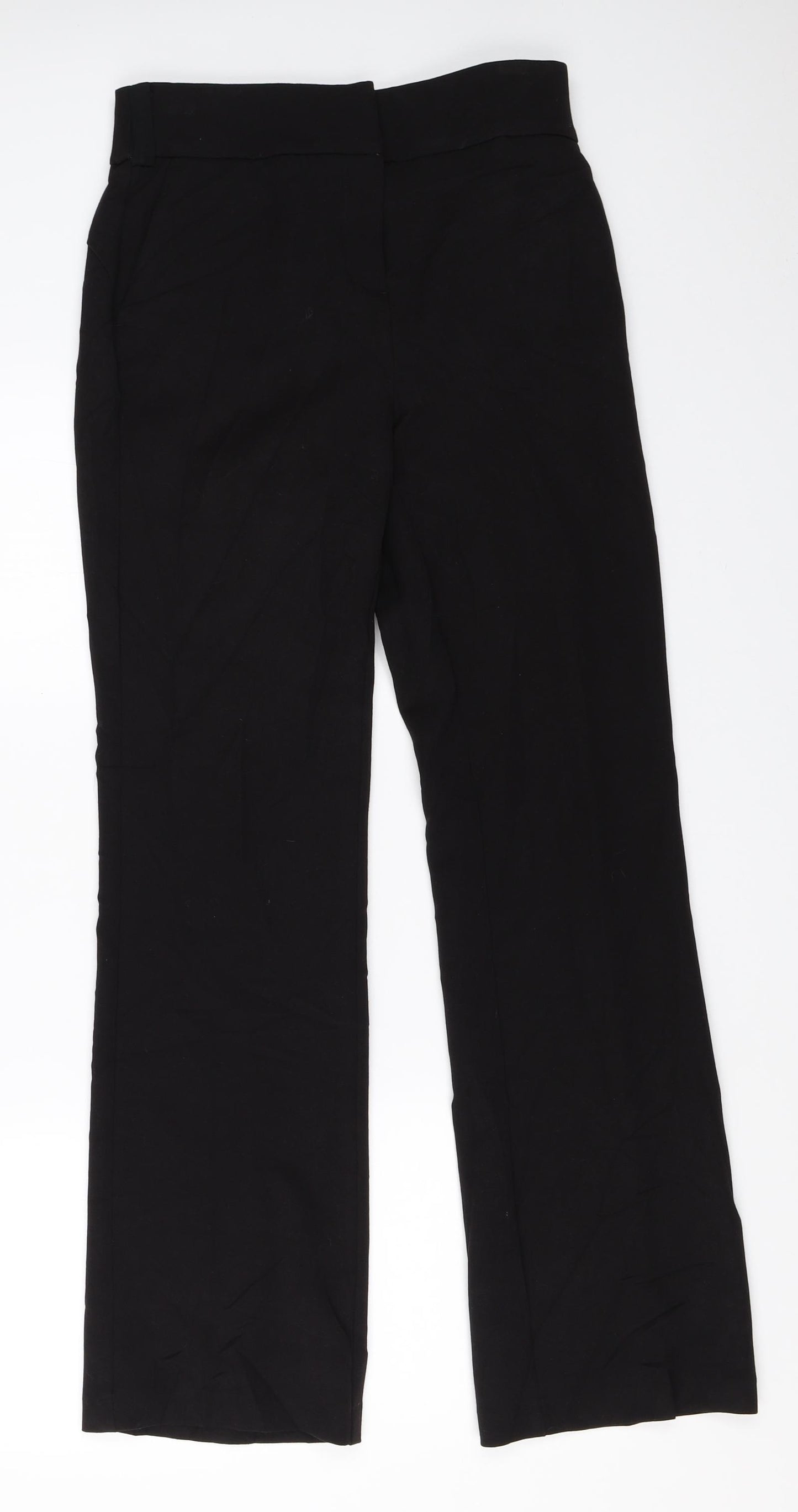 NEXT Womens Black   Trousers  Size 8 L30 in
