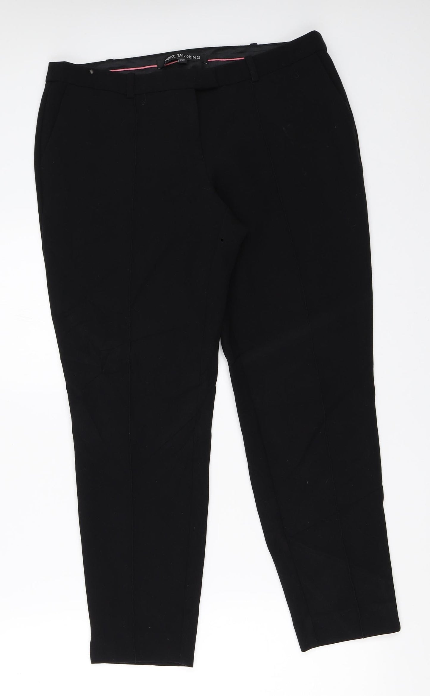 NEXT Womens Black   Trousers  Size 12 L26 in