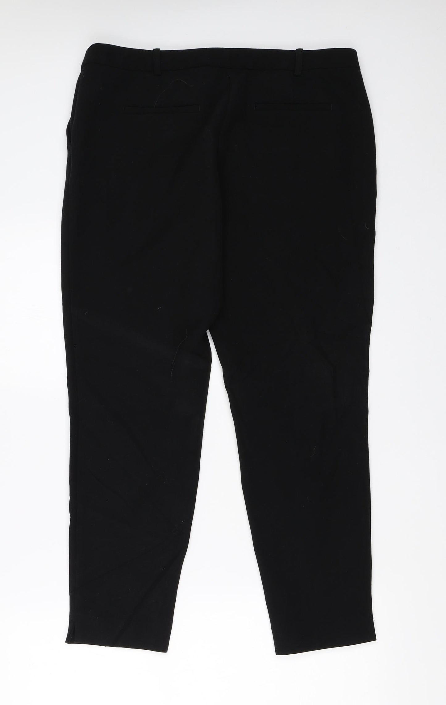 NEXT Womens Black   Trousers  Size 12 L26 in