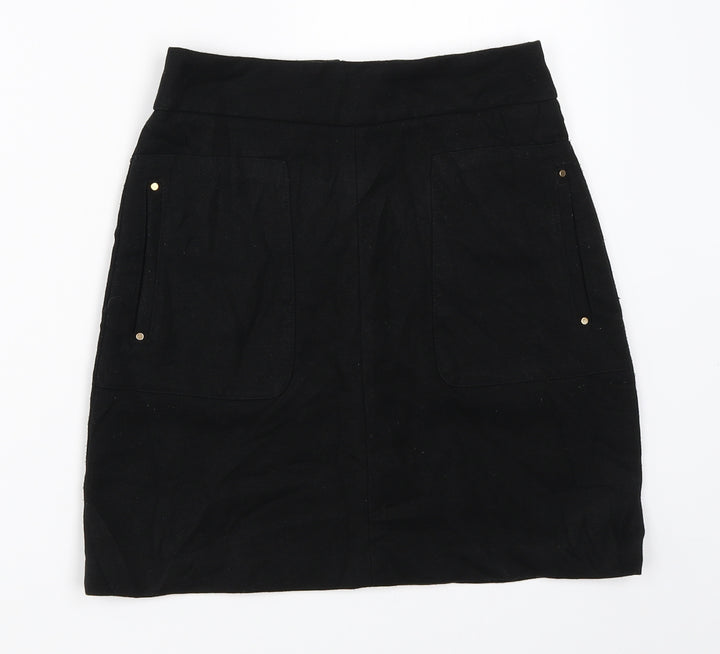 H&M Womens Black Mini Skirt Size 32