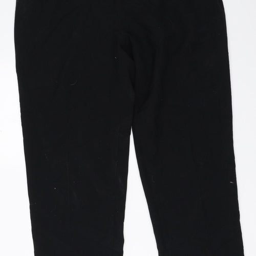 Marks and Spencer Womens Black   Trousers  Size 14 L28.5 in