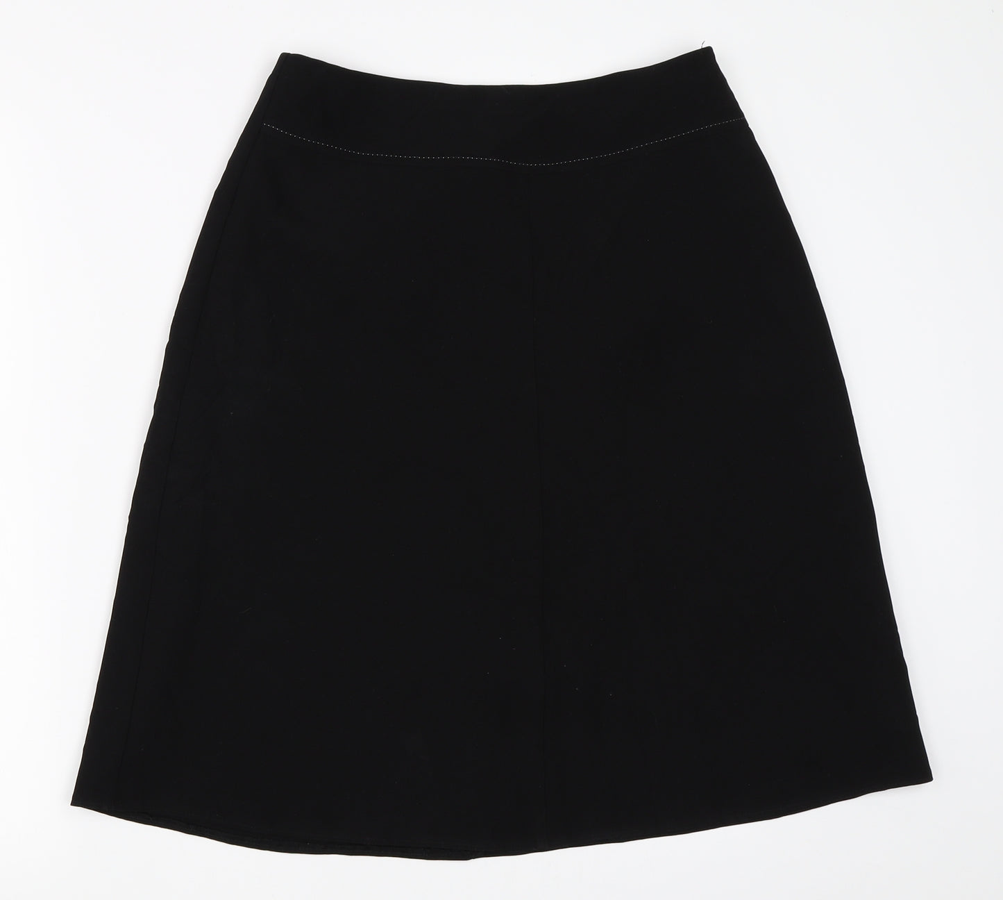 Marks and Spencer Womens Black   A-Line Skirt Size 8