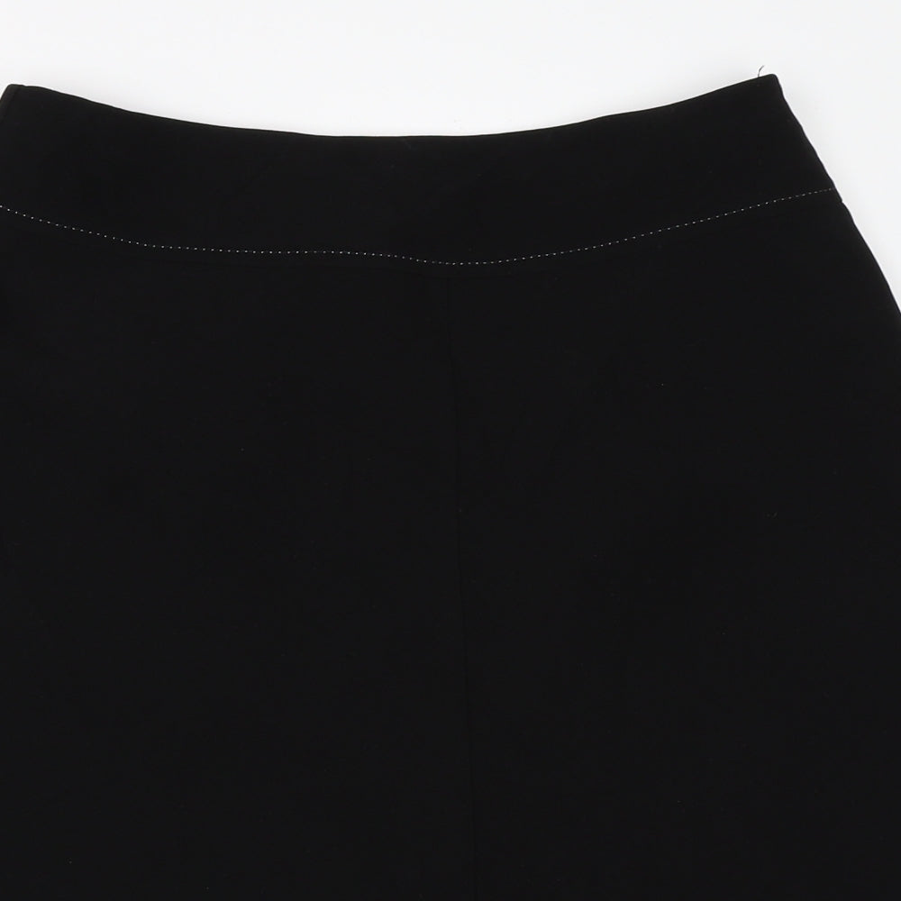 Marks and Spencer Womens Black   A-Line Skirt Size 8