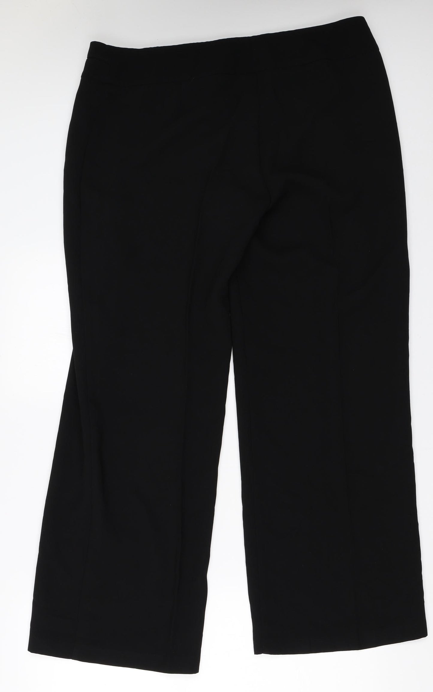 Marks and Spencer Womens Black   Trousers  Size 18 L31 in