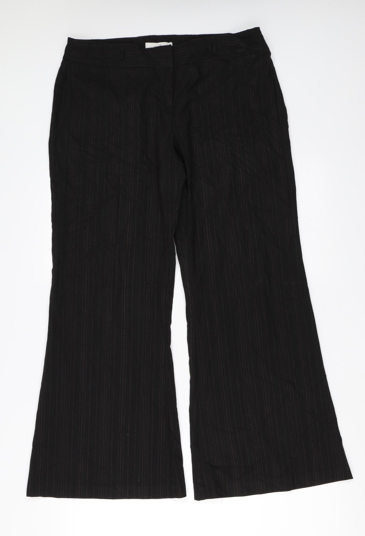 Wallis Womens Brown   Trousers  Size 14 L28 in
