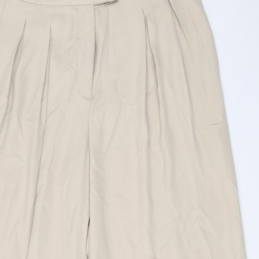Marks and Spencer Womens Beige   Trousers  Size 14 L28 in