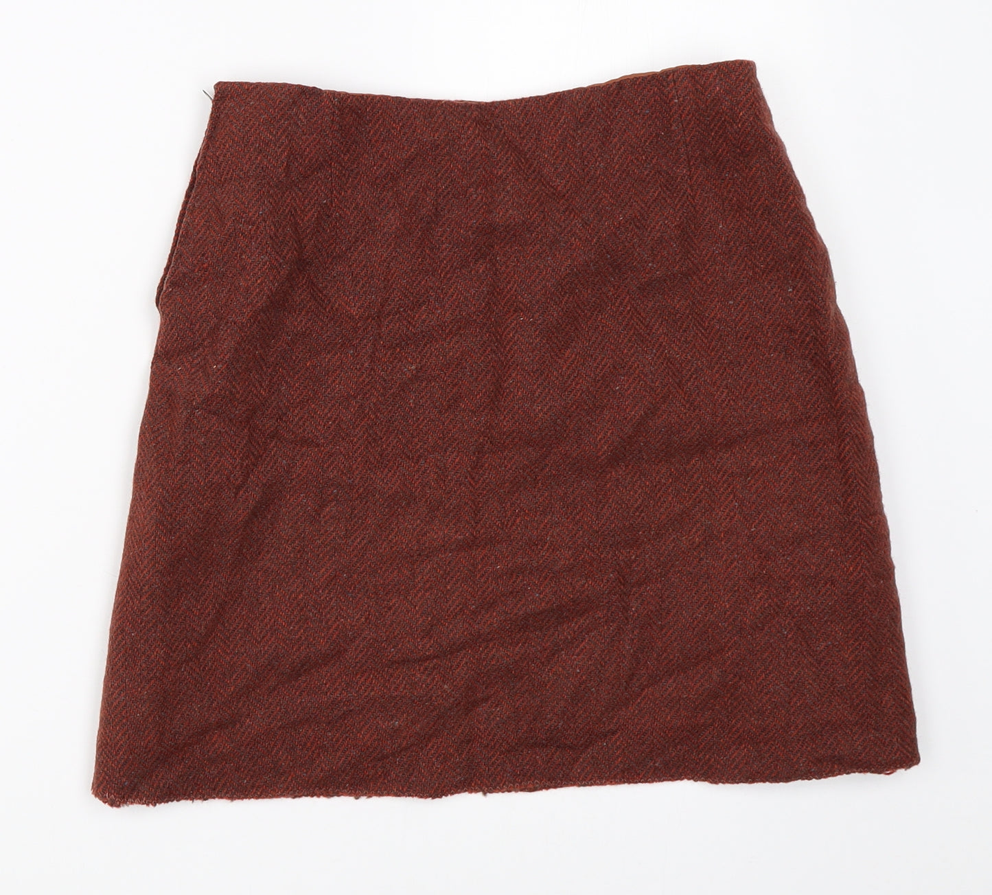 Preworn Womens Red   Mini Skirt Size 27 in