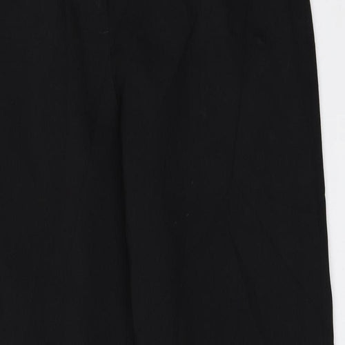 AMARANTO Womens Black   Trousers  Size 14 L28 in
