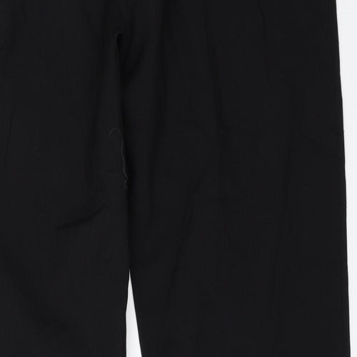 AMARANTO Womens Black   Trousers  Size 14 L28 in