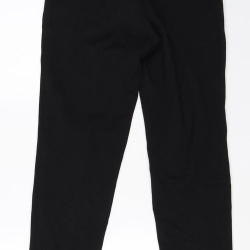 H&M Womens Black   Trousers  Size 34 L27 in