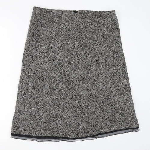 Preworn Womens Black   Straight & Pencil Skirt Size 31 in