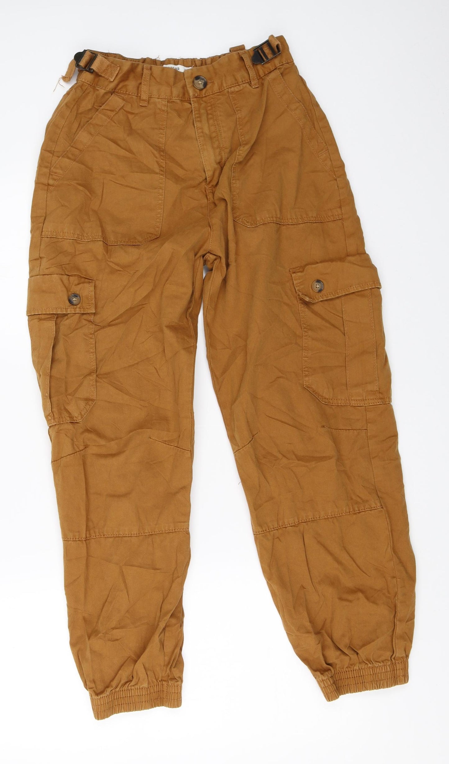 Pull&Bear Womens Brown   Jogger Trousers Size 36 L25.5 in