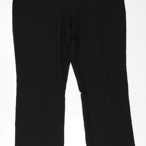 F&F Womens Black   Trousers  Size 40 in L30 in