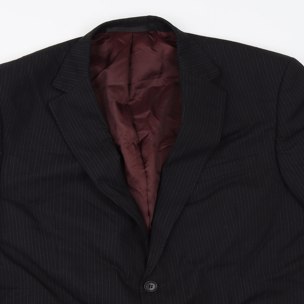 Marks and Spencer Mens Black   Jacket Blazer Size 44