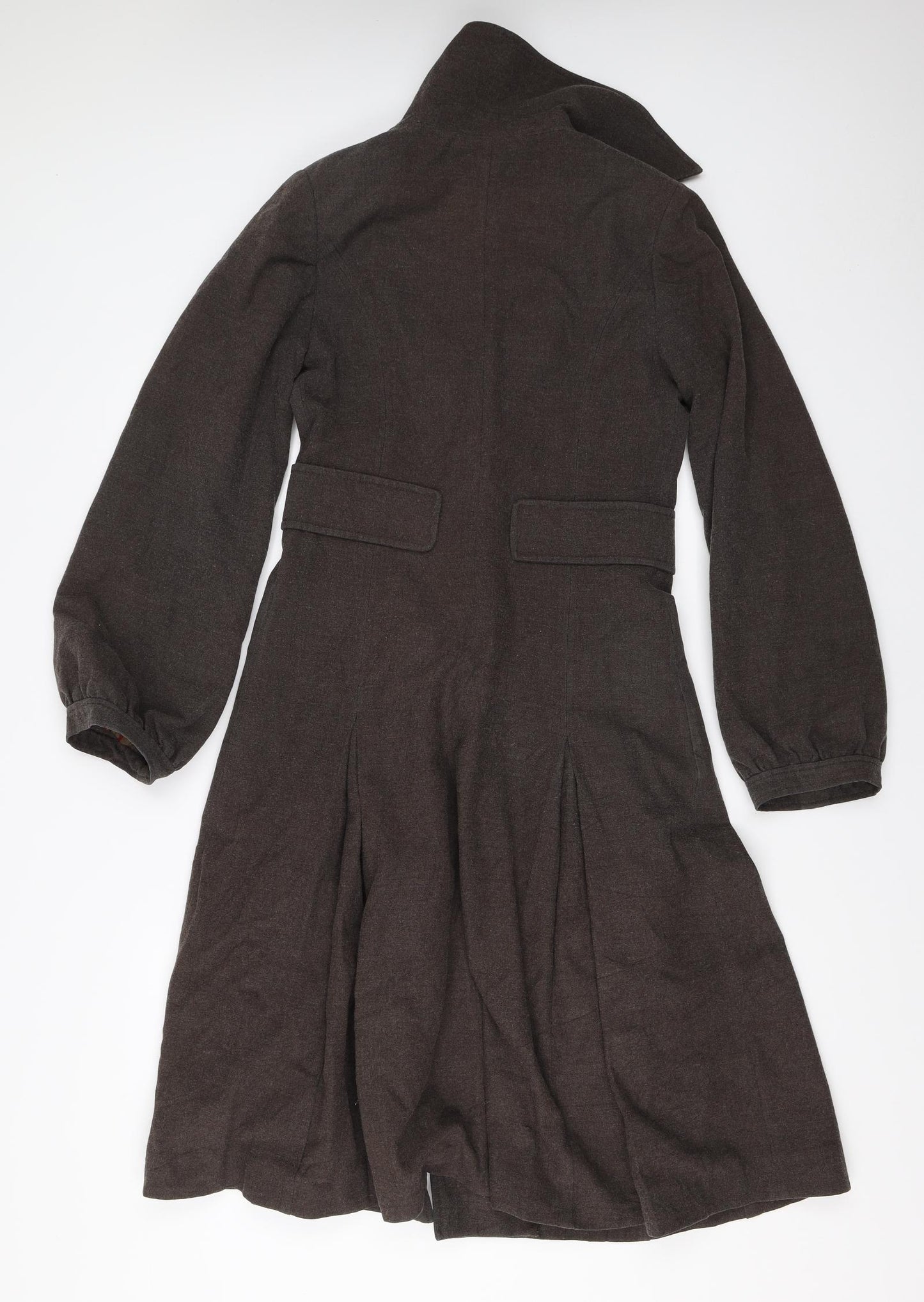 Full Circle Womens Brown   Overcoat Coat Size 8