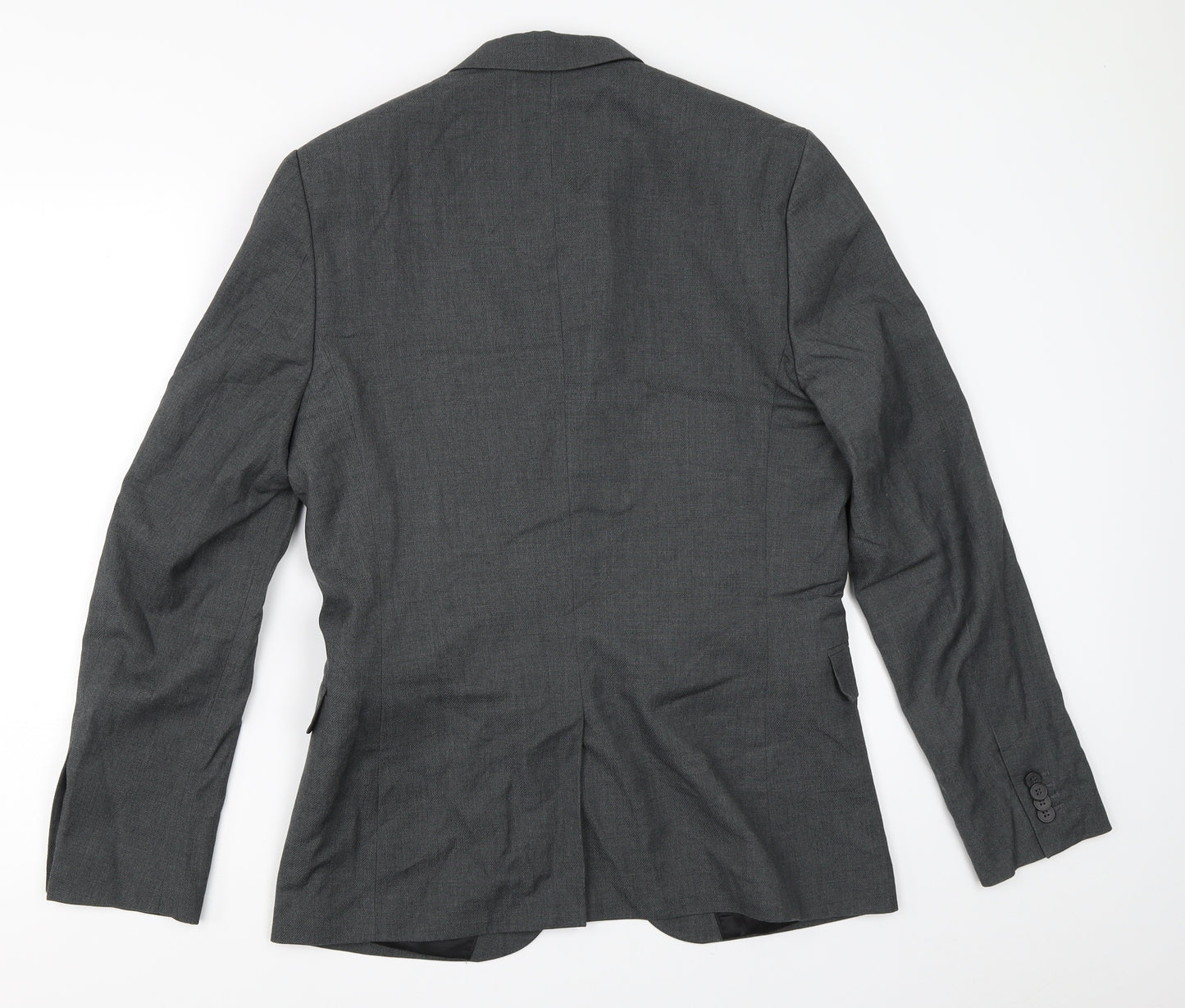 H&M Mens Grey   Jacket Blazer Size 38