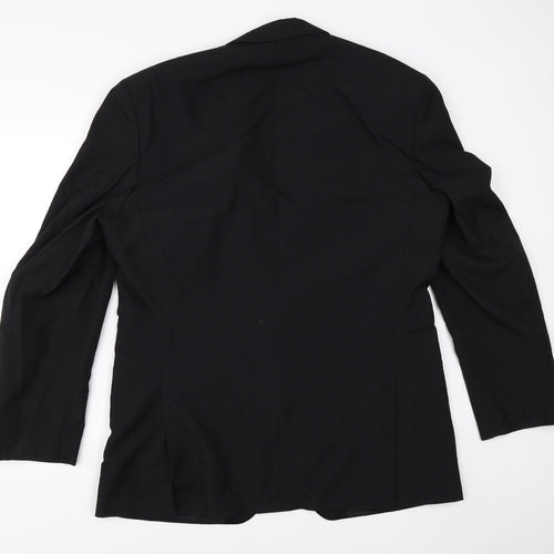 Burton Mens Black   Jacket Blazer Size 42