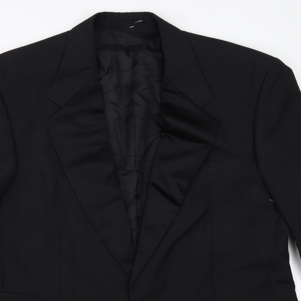 Burton Mens Black   Jacket Blazer Size 42