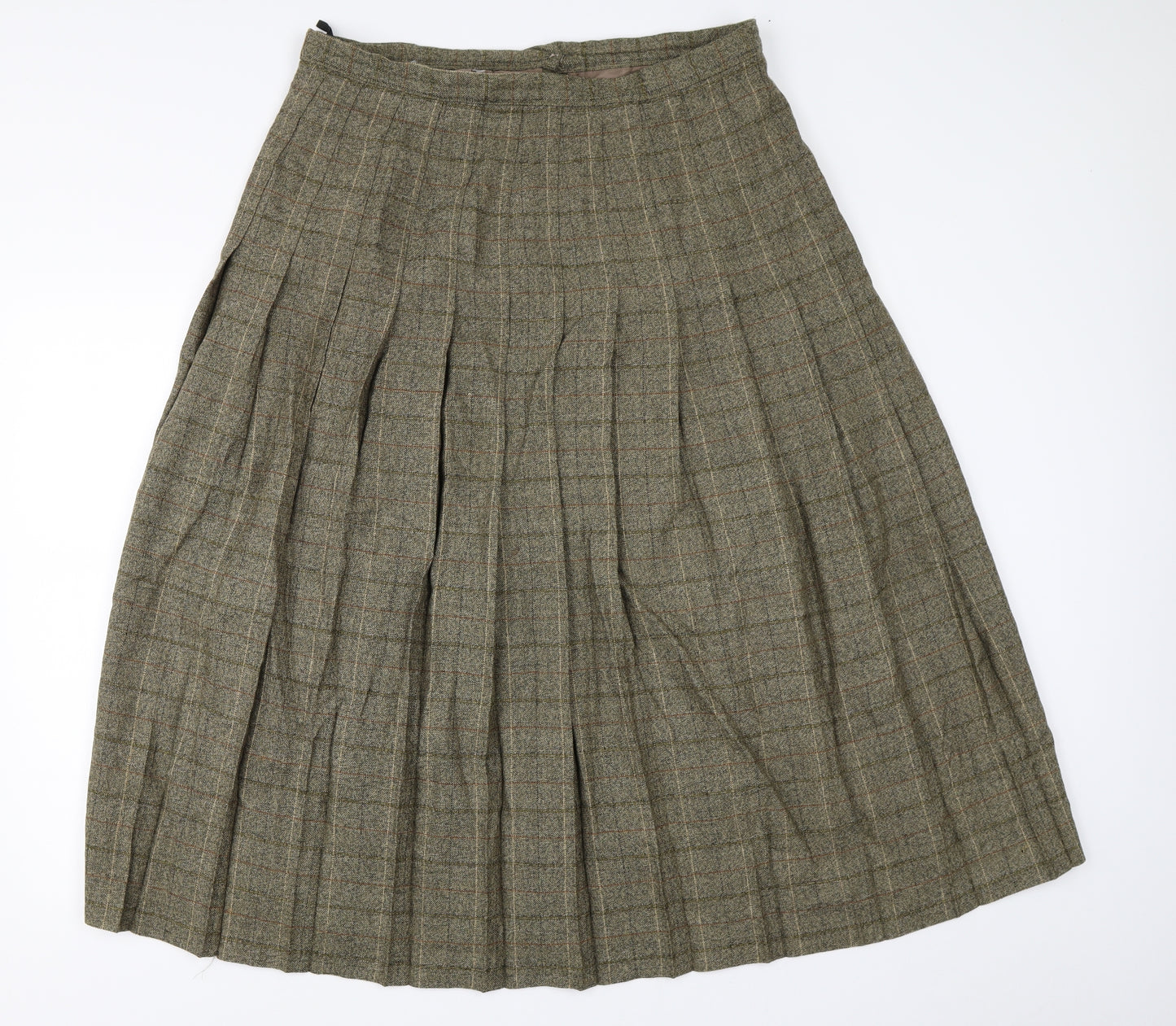 Marks and Spencer Womens Green   Flare Skirt Size 20