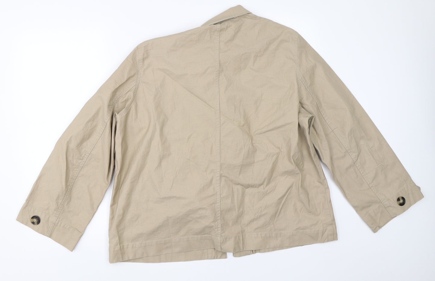 H&M Womens Beige   Jacket  Size 10