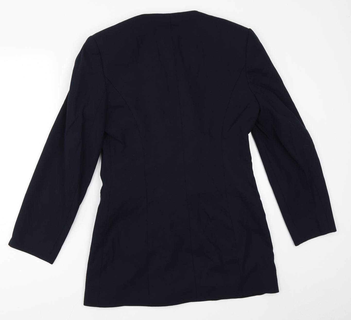 Richards Womens Blue   Overcoat Coat Size 12