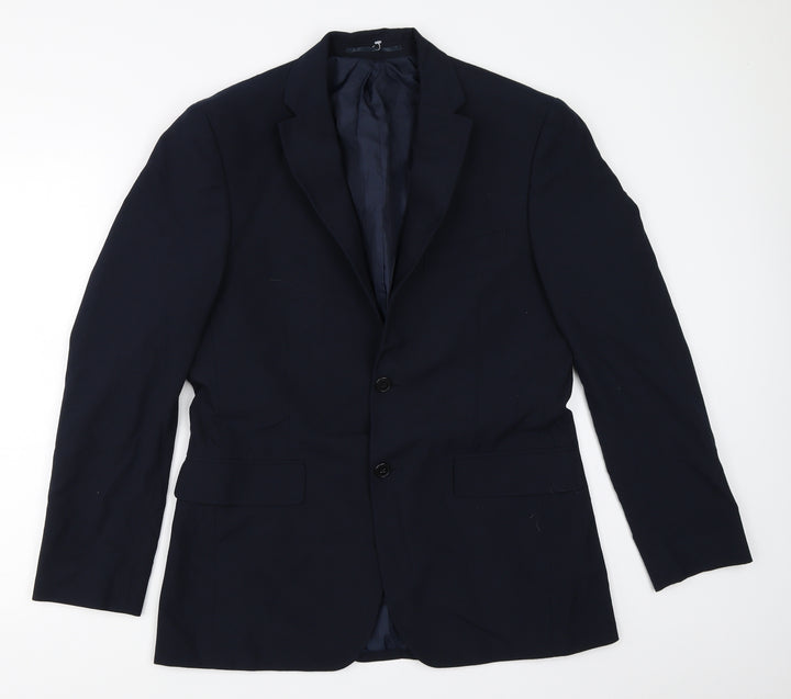 Debenhams Mens Blue   Jacket Blazer Size 38