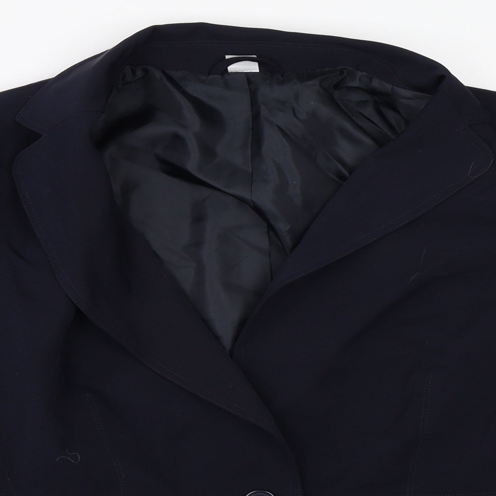 Preworn Womens Blue   Jacket Blazer Size 16