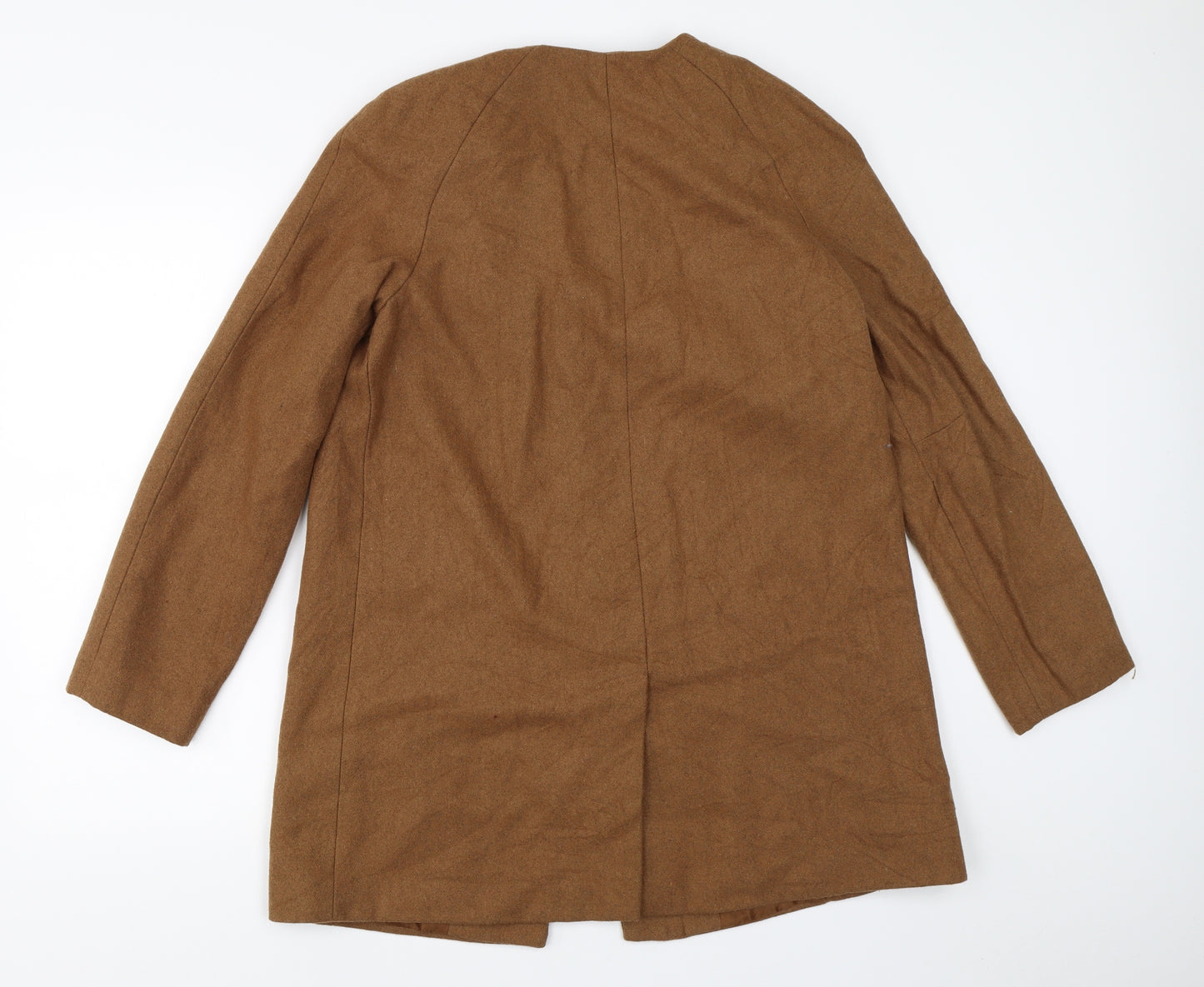 Dorothy Perkins Womens Brown   Overcoat Coat Size 12