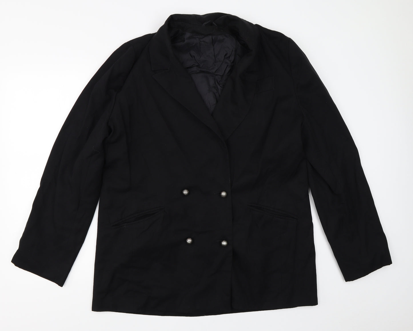 Long Tall Sally Womens Black   Jacket Blazer Size 18