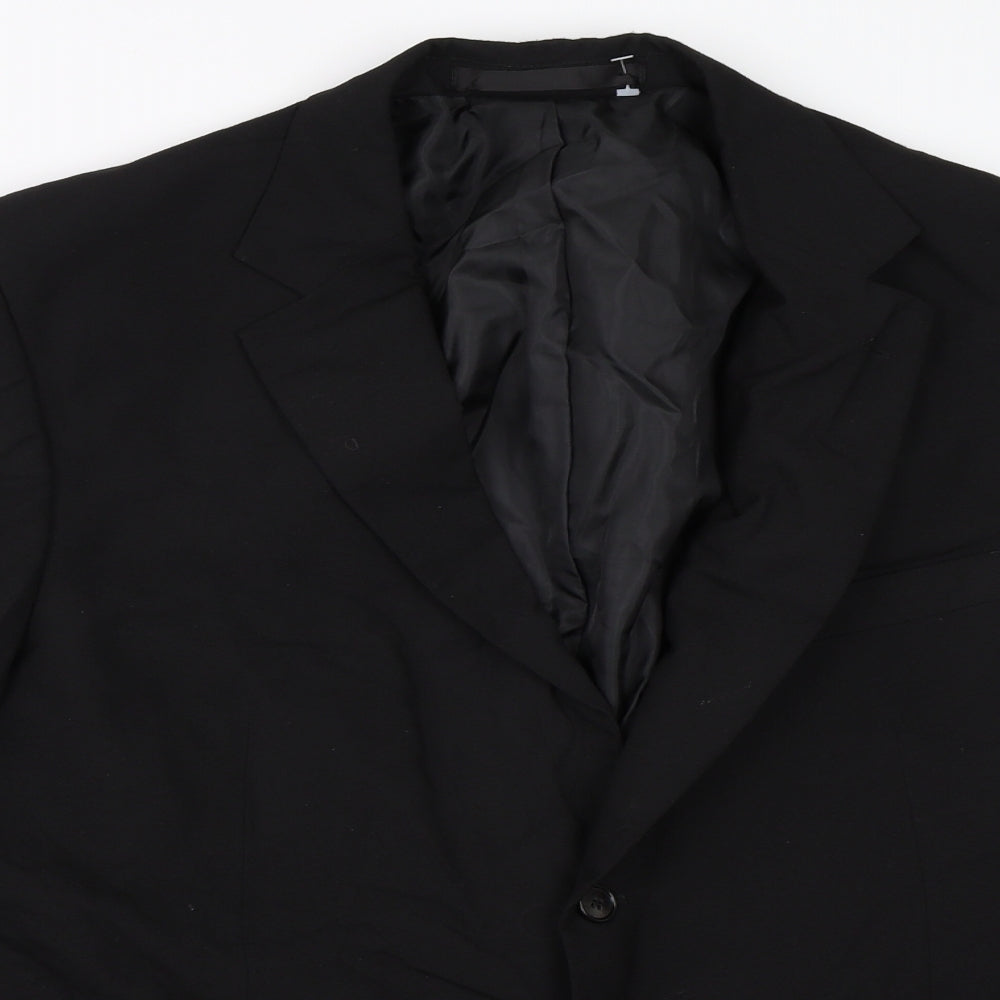 Marks and Spencer Mens Black   Jacket Blazer Size 42