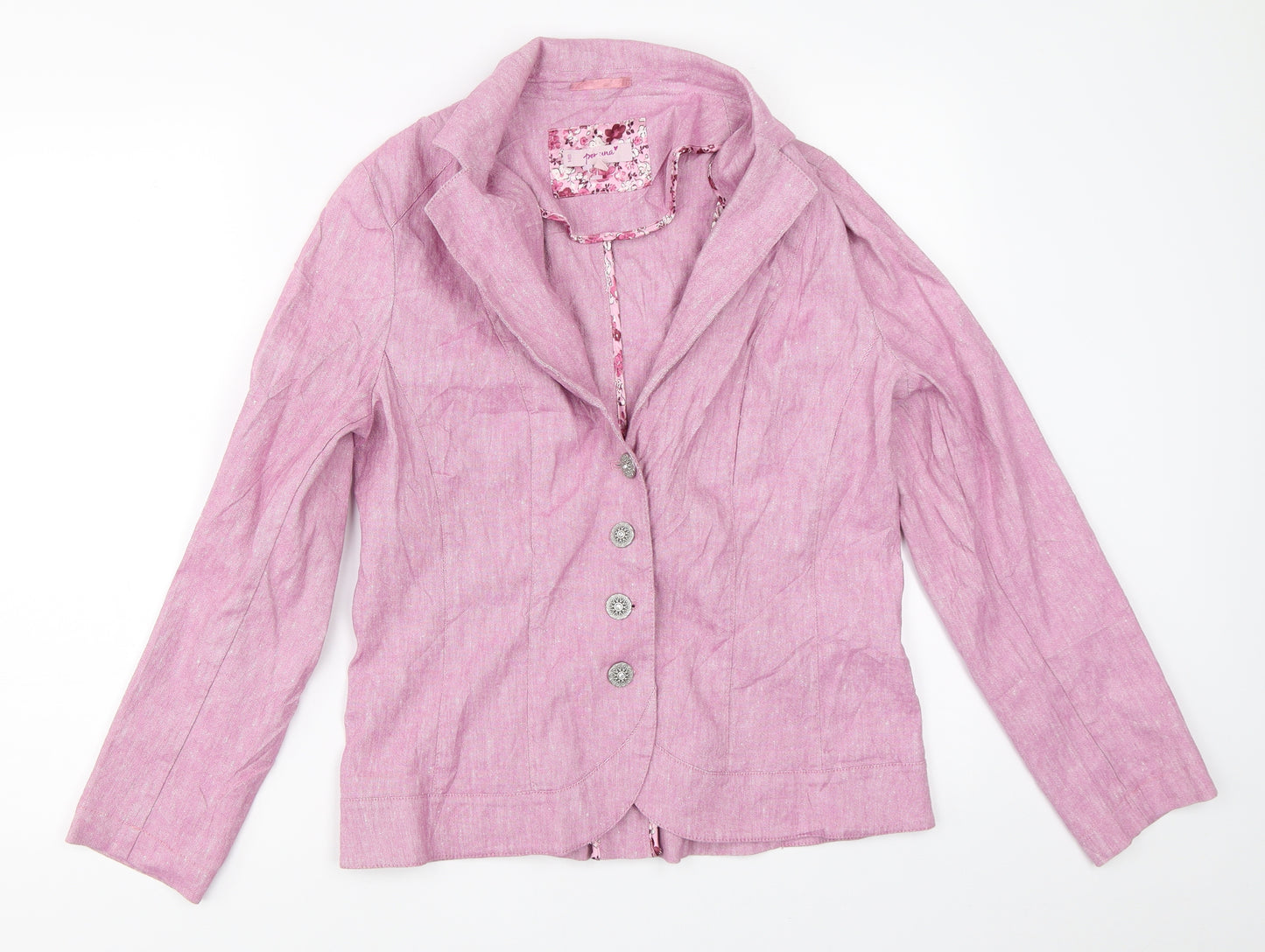 Per Una Womens Pink   Jacket Blazer Size 14