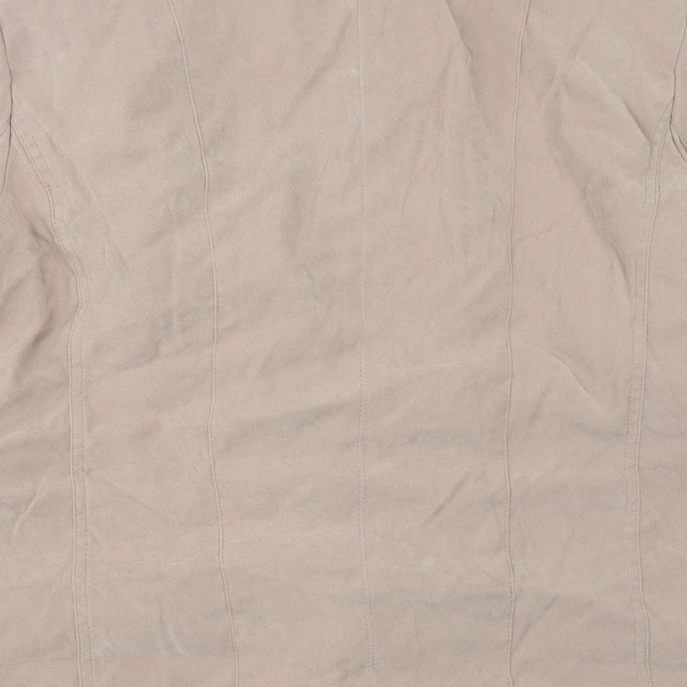 Joella Di Marco Womens Beige   Jacket  Size XL