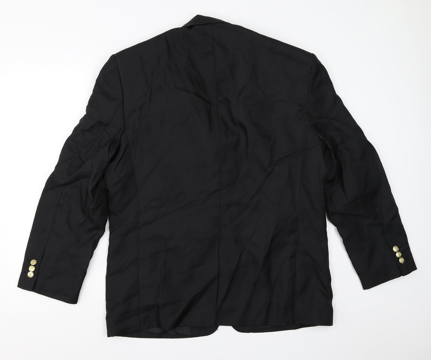 Cheems Mens Black   Jacket Blazer Size 42