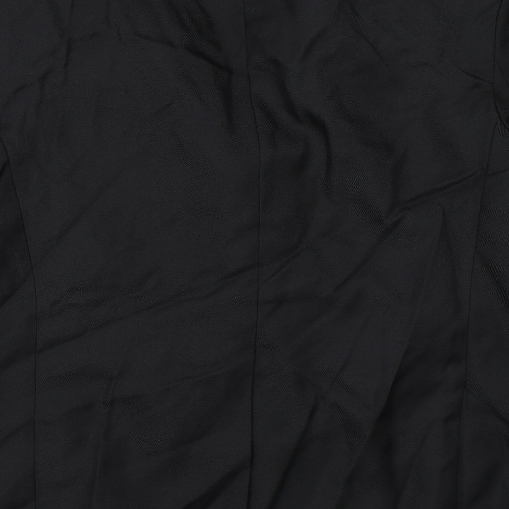 Cheems Mens Black   Jacket Blazer Size 42