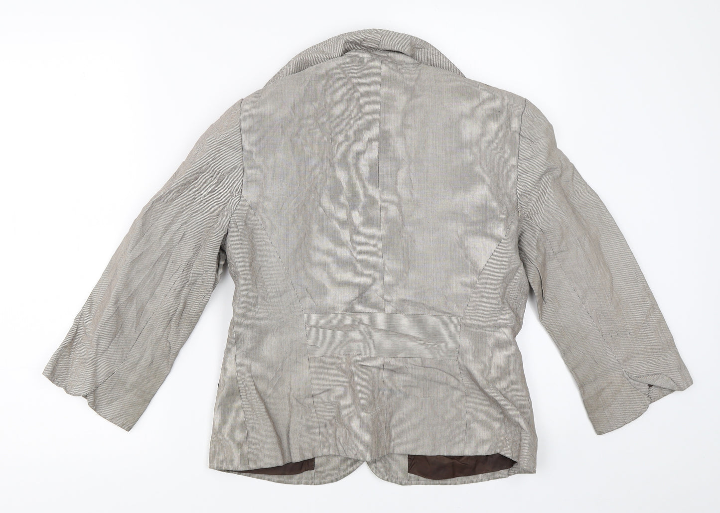 BHS Womens Brown   Jacket Blazer Size 10