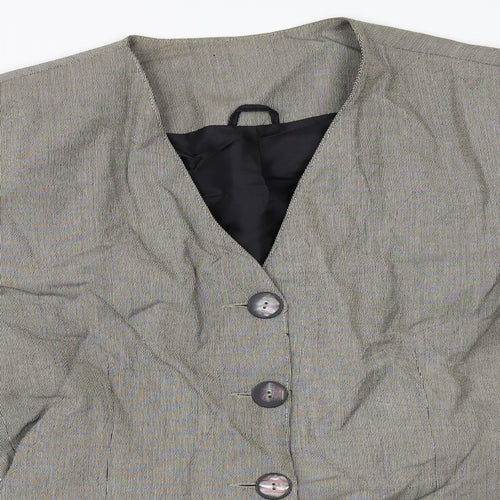 Preworn Womens Grey   Jacket Blazer Size 14