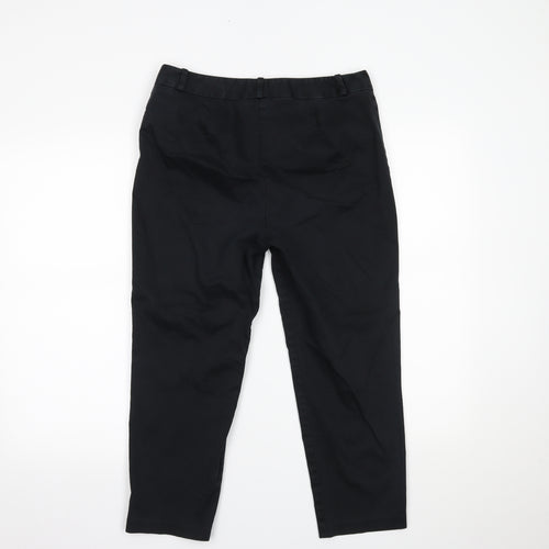 Marks and Spencer Womens Black   Trousers  Size 12 L21 in