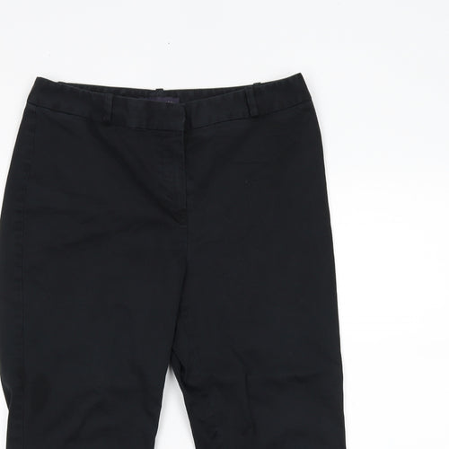 Marks and Spencer Womens Black   Trousers  Size 12 L21 in