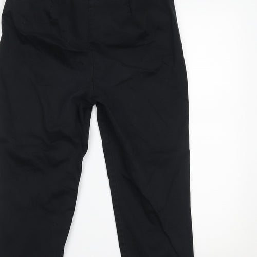 Marks and Spencer Womens Black   Trousers  Size 12 L21 in