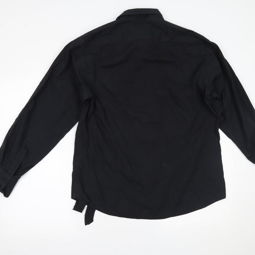 Peter Werth Mens Black    Button-Up Size 40