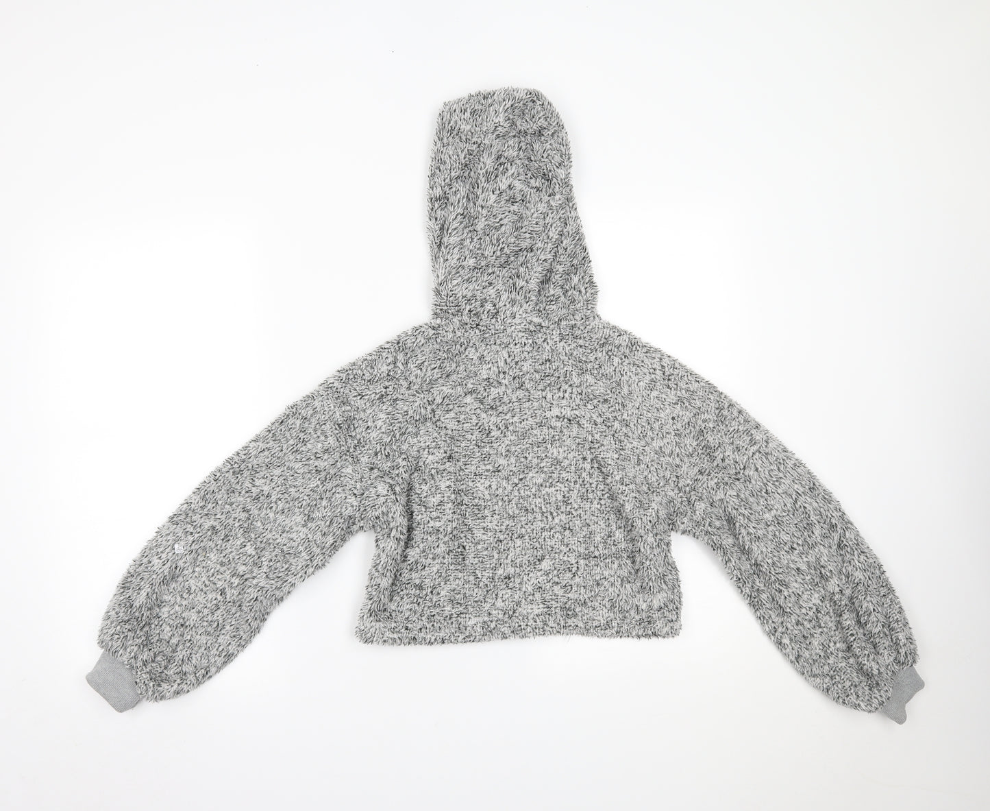 SheIn Girls Grey   Pullover Hoodie Size 11-12 Years