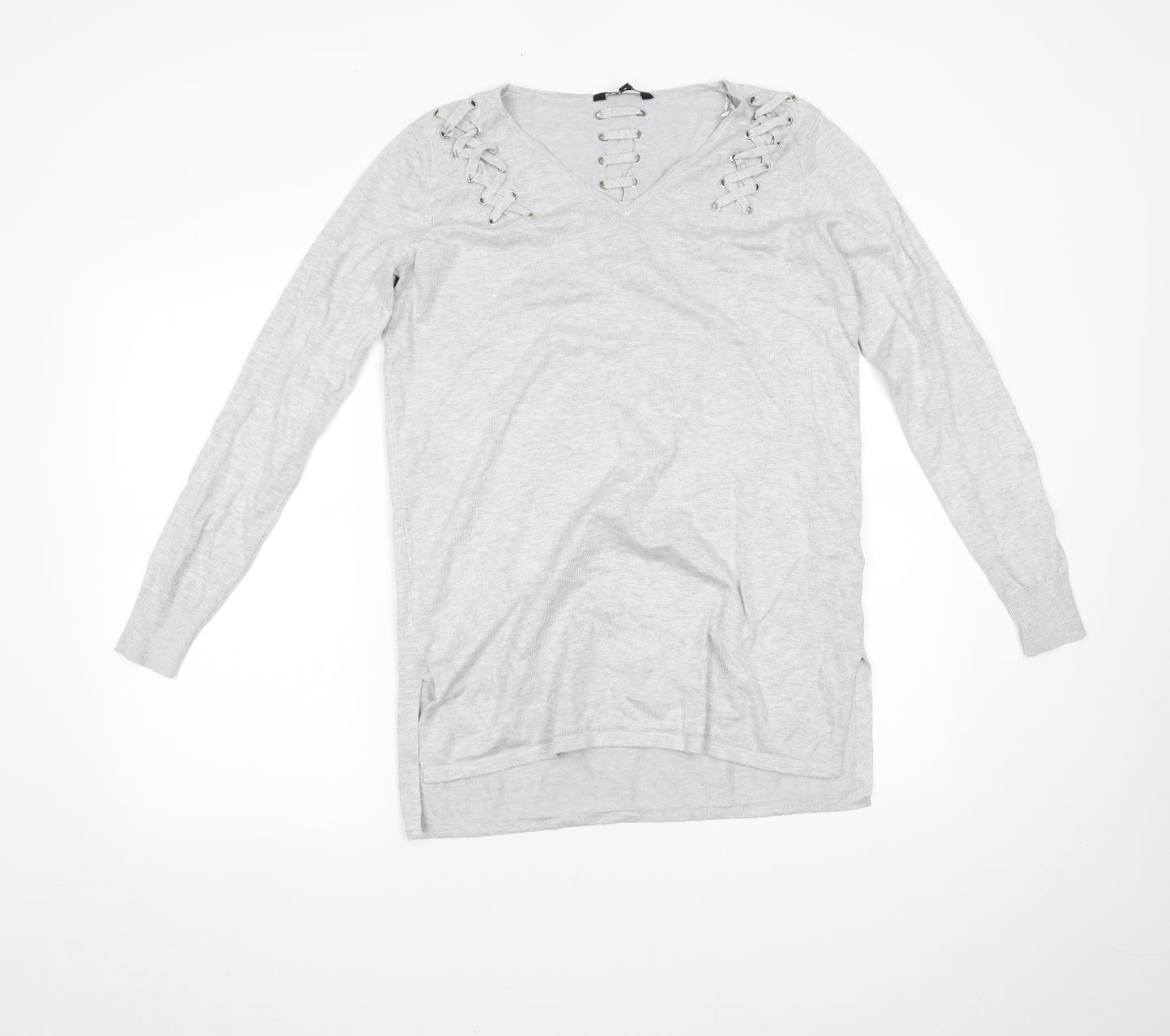 Julian MacDonald Womens Grey   Basic Blouse Size 14