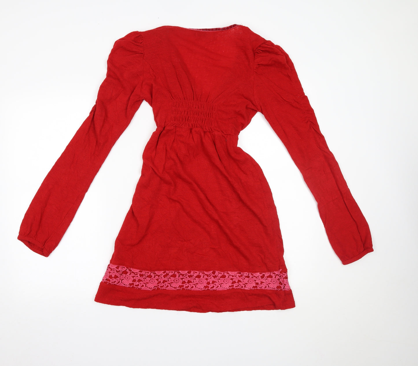 Uttam London Womens Red   Fit & Flare  Size L