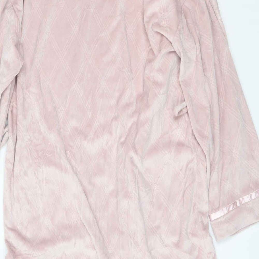 George Womens Pink    Robe Size S